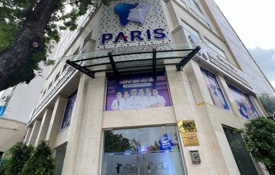 Bệnh viện Răng hàm mặt Thẩm mỹ Paris từng bị xử phạt năm 2024 vì sai phạm trong lĩnh vực phẫu thuật thẩm mỹ