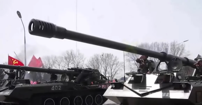 Pháo binh Triều Tiên. Ảnh: Dagens