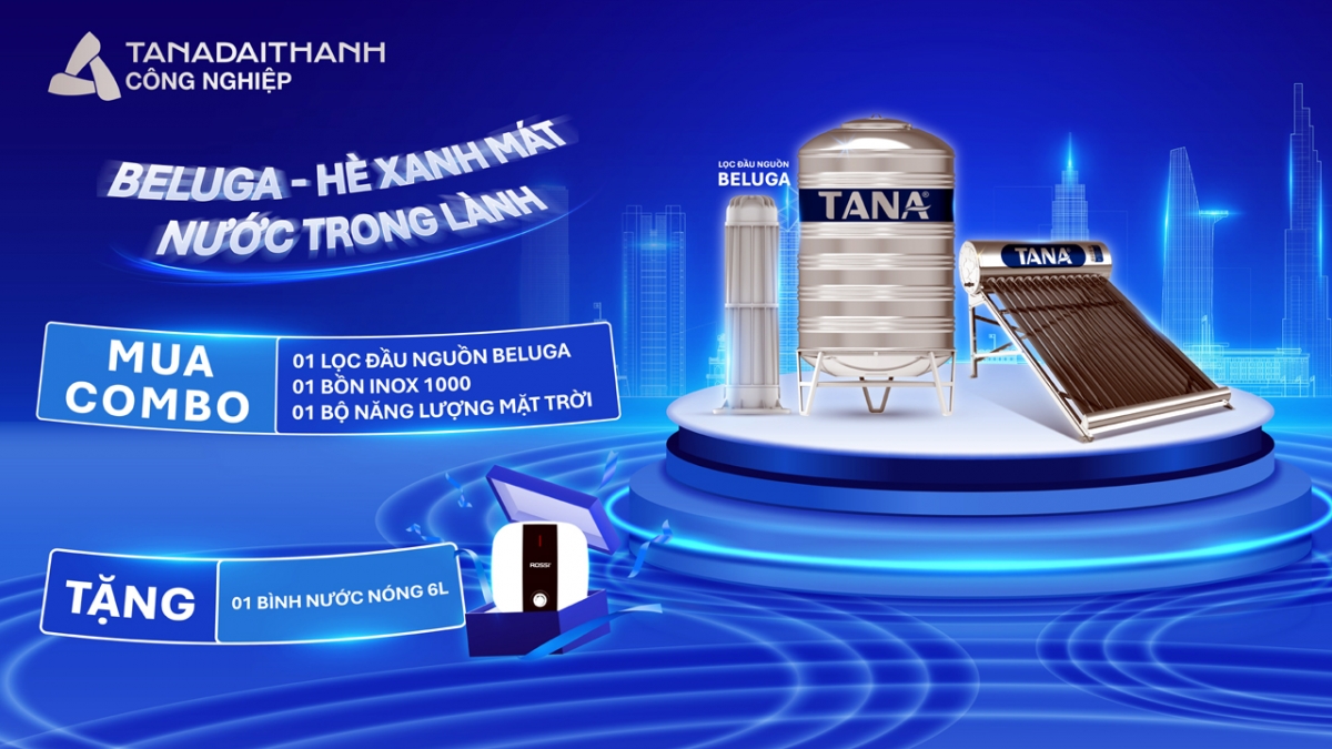 Combo siêu hời “Beluga - Hè xanh mát, nước trong lành”