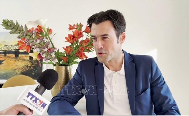 Historian Pierre Journoud, expert on Vietnam’s modern history (Photo:VNA)