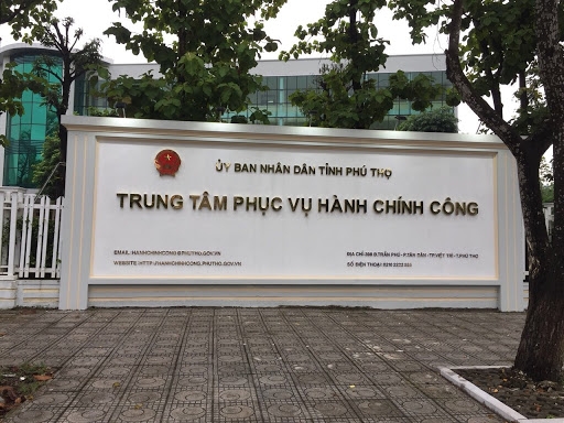 Trung tâm Hành chính công tỉnh Phú Thọ.