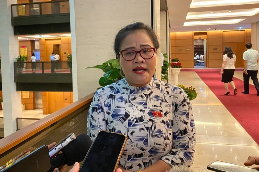 Đại biểu Nguyễn Thị Sửu (đoàn TP.Huế).