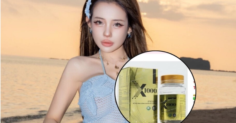 DJ Ngân 98 giới thiệu các viên uống giảm cân trên Facebook cá nhân