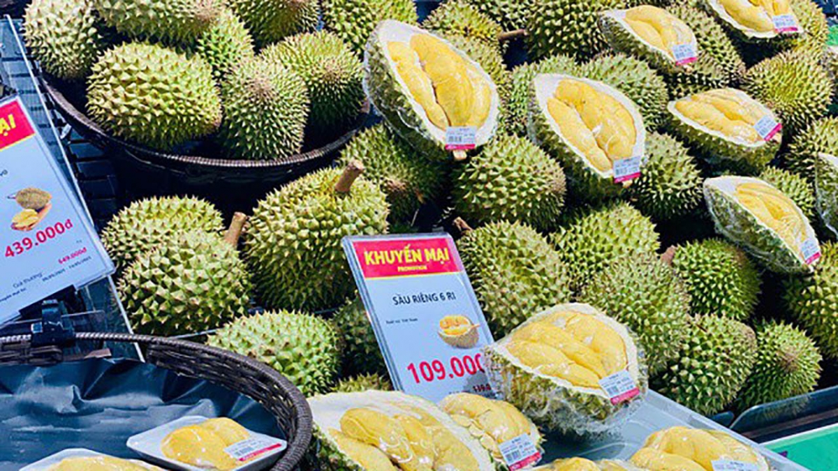Sầu riêng mặt hàng xuất khẩu tăng mạnh trong những năm gần đây.