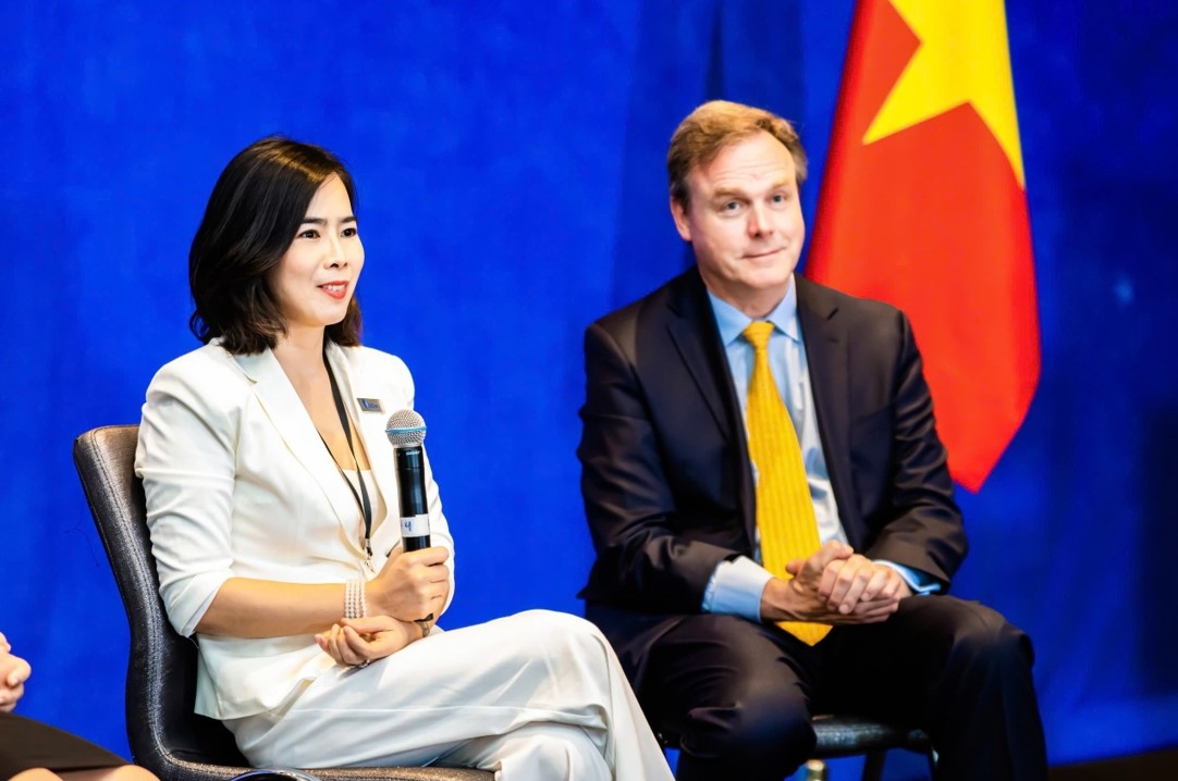 Bà Nguyễn Thị Hà, thành viên HĐQT, nguyên Tổng Giám đốc VitaDairy