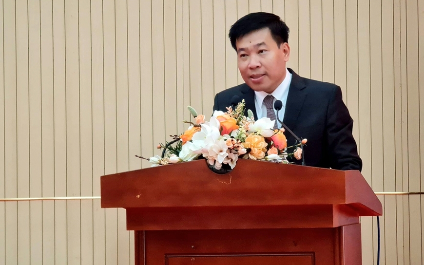 Ủy viên Trung ương Đảng, Thứ trưởng Bộ Ngoại giao Nguyễn Mạnh Cường. Ảnh: QĐND