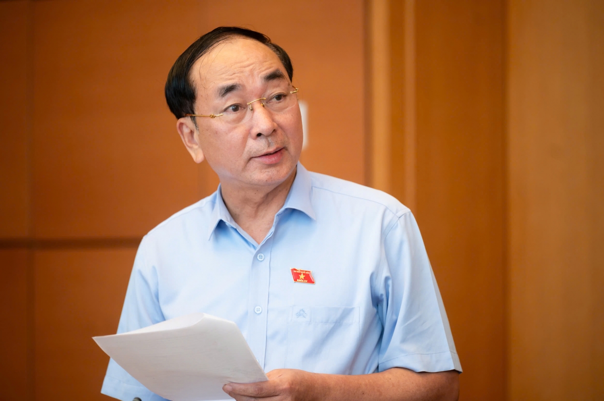 Thượng tướng Trần Quốc Tỏ, Thứ trưởng thường trực Bộ Công an (ĐBQH Đoàn Bắc Ninh). (Ảnh: Media)