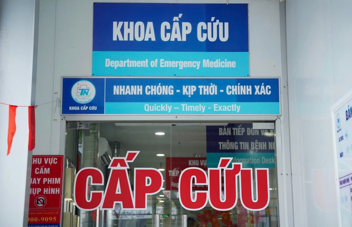 Khoa Cấp cứu Bệnh viện Thống Nhất (Ảnh BVCC)
 