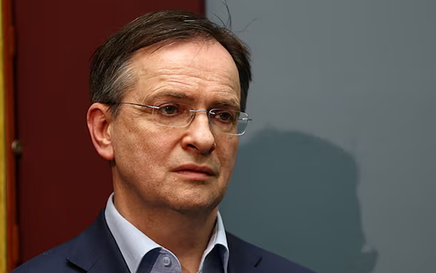 Trợ lý của Tổng thống Nga, ông Vladimir Medinsky. Ảnh: Reuters.