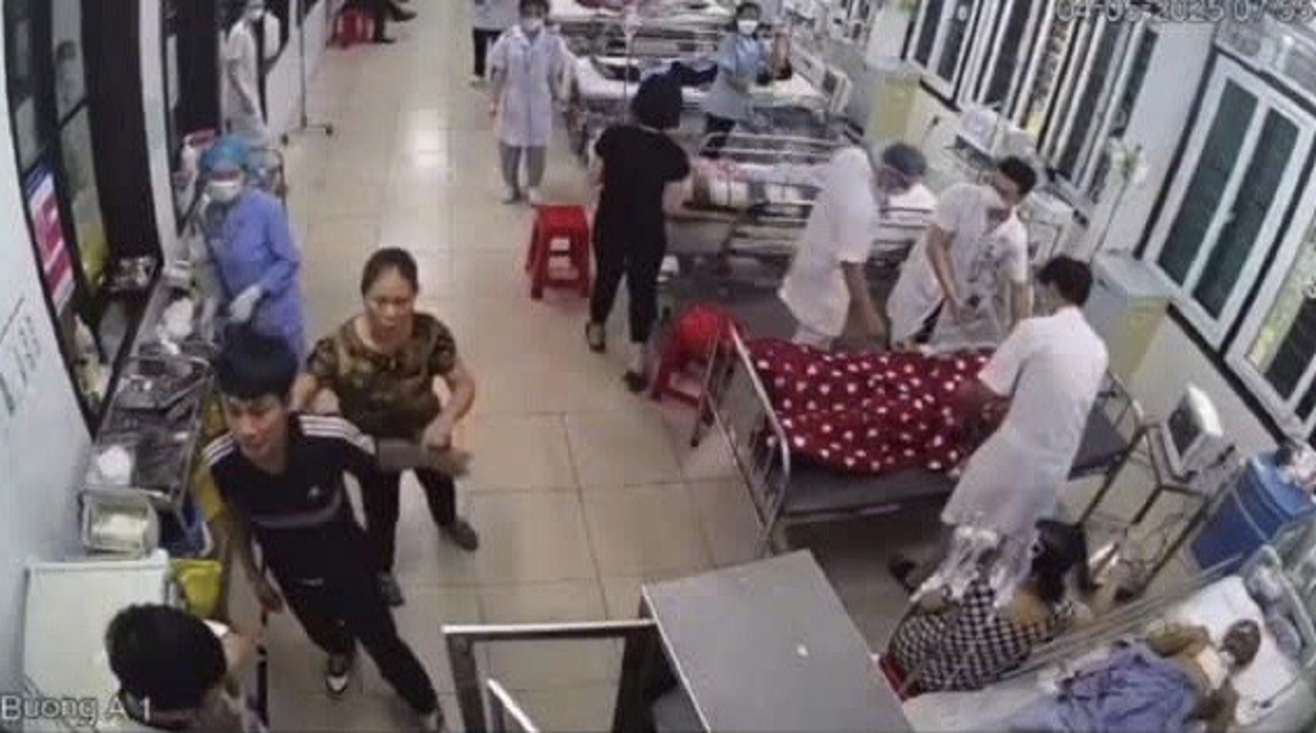 Hình ảnh từ video lan truyền trên MXH