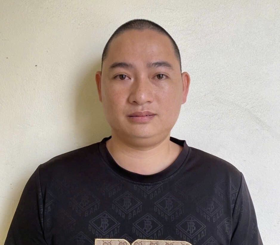 Phạm Đình Hùng tại Cơ quan CSĐT Công an tỉnh Nam Định