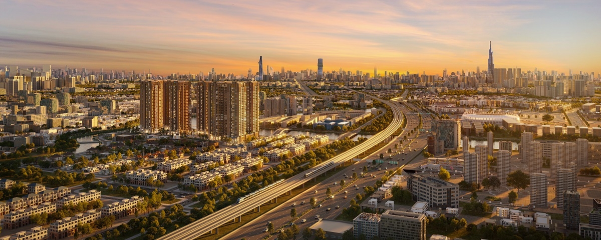 Từ The Privé, giới tài phiệt có thể thuận tiện di chuyển đến các khu vực trung tâm, kinh tế lớn hay hệ thống giao thông huyết mạch