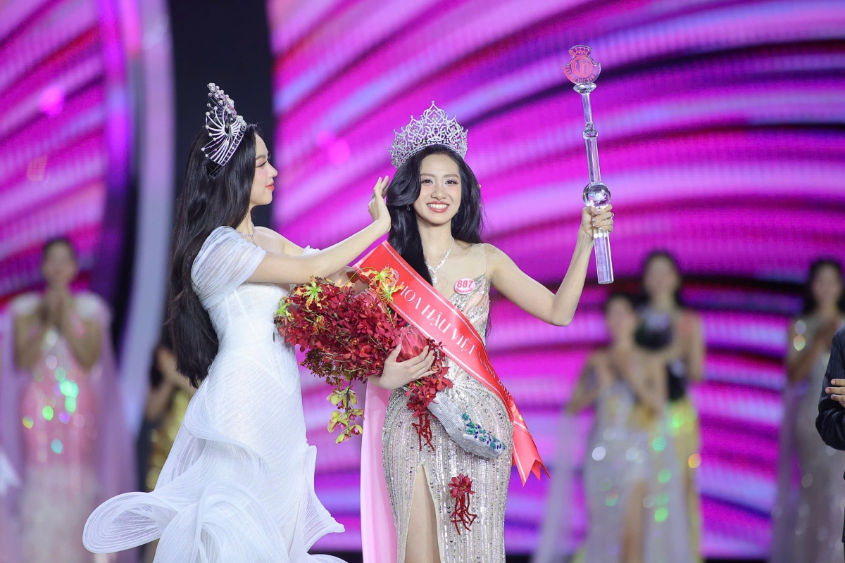 Hà Trúc Linh đăng quang Hoa hậu Việt Nam 2024