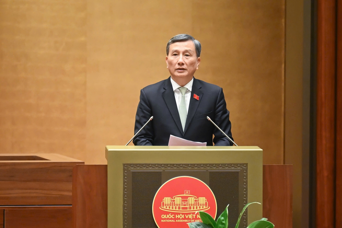 Chủ nhiệm Ủy ban Khoa học, Công nghệ và Môi trường của Quốc hội Lê Quang Huy. 