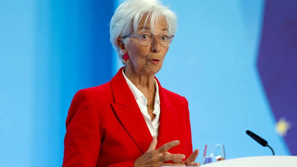 Chủ tịch ECB Christine Lagarde - Ảnh: Reuters