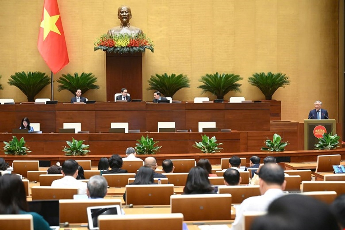 Toàn cảnh nghị trường            Ảnh: Media Quốc hội