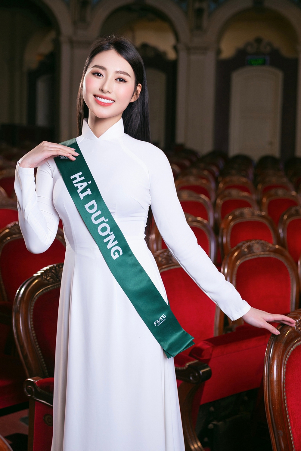 Ngô Thị Trâm Anh (SBD: 012. Hải Dương) là Hoa khôi sinh viên Thanh Lịch 2024…