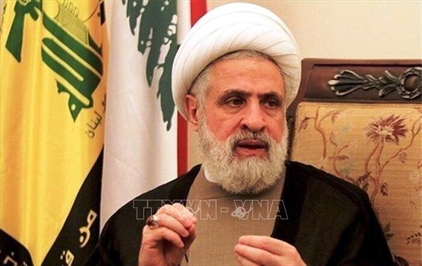 Thủ lĩnh của phong trào Hezbollah Naim Qassem - Ảnh: IRNA/TTXVN