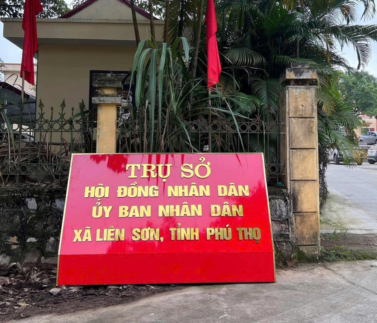 Nhiều xã ở Phú Thọ mới đã thay biển tên, chuẩn bị vận hành chính quyền 2 cấp mới.