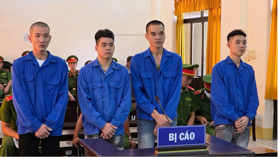 4 bị cáo lĩnh án về tội giết người