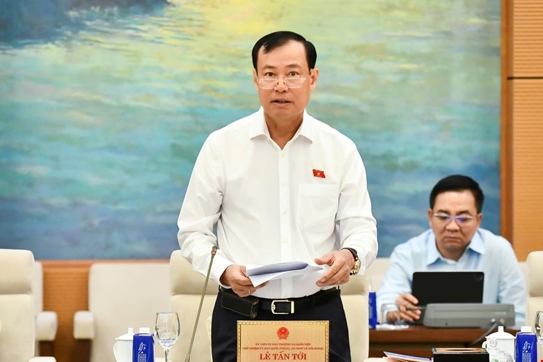 Chủ nhiệm Ủy ban Quốc phòng, An ninh và Đối ngoại Lê Tấn Tới