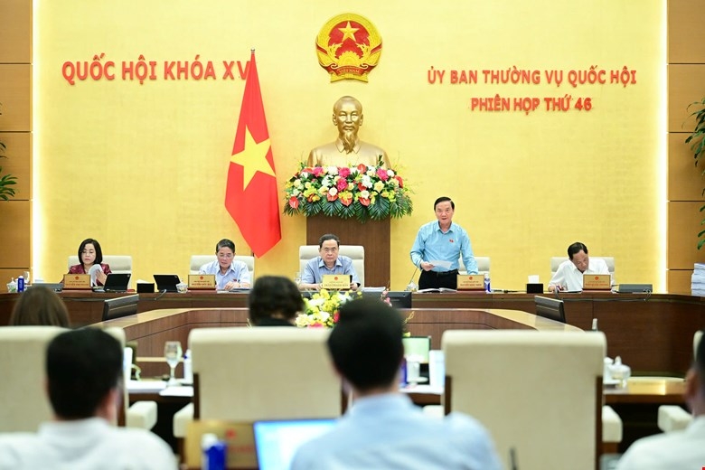 Ủy ban Thường vụ Quốc hội xem xét, thông qua về nguyên tắc các nghị quyết về sắp xếp đơn vị hành chính cấp xã năm 2025 tại Phiên họp 46