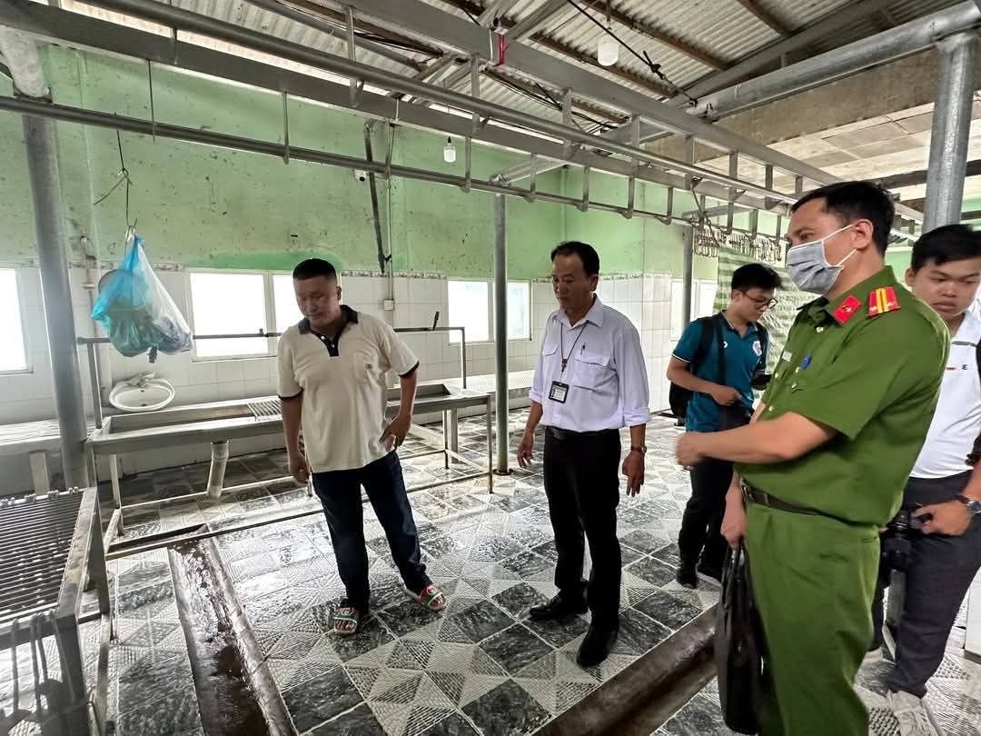 Cơ quan chức năng kiểm tra cơ sở liên kết của CP - Ảnh CTV