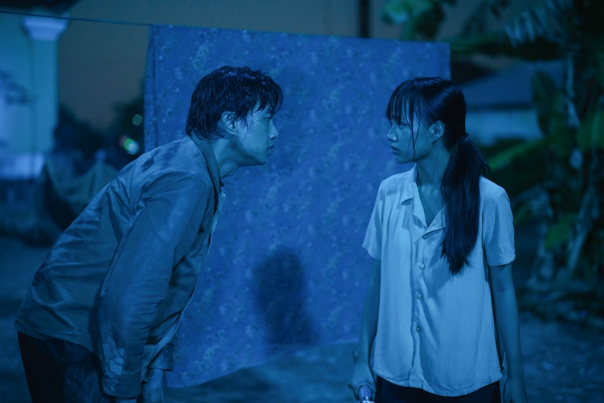 Quốc Trường đóng cặp cùng Phương Thanh trong "Út Lan: Oán linh giữ của"