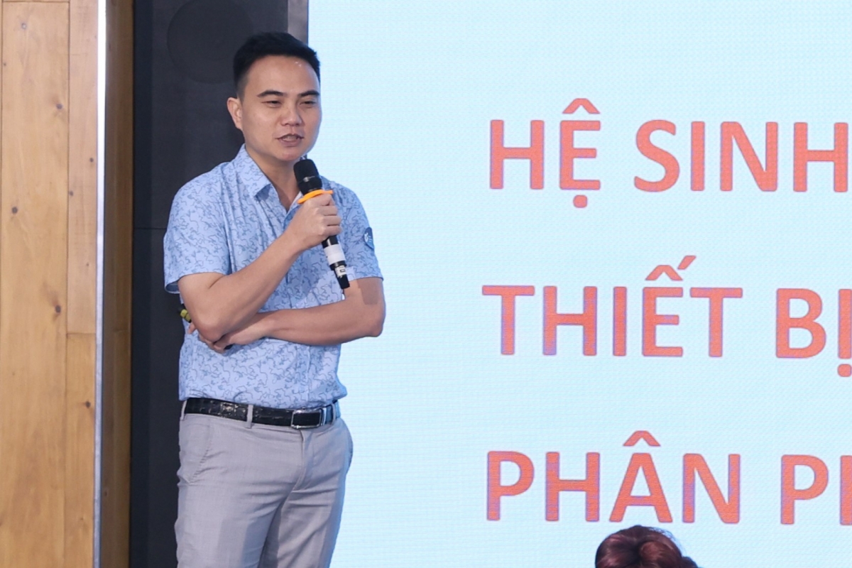 Ông Nguyễn Thế Hùng, Giám đốc Công ty TNHH Điện tử Aki