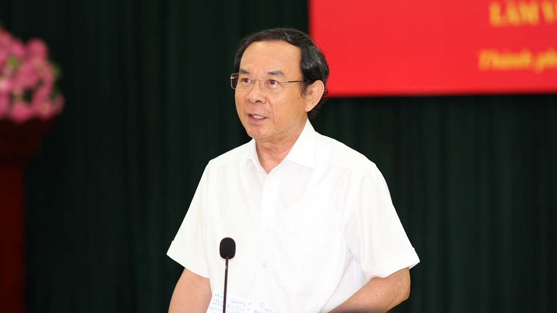 Ông Nguyễn Văn Nên, Ủy viên Bộ Chính trị, Bí thư Thành ủy TP.HCM