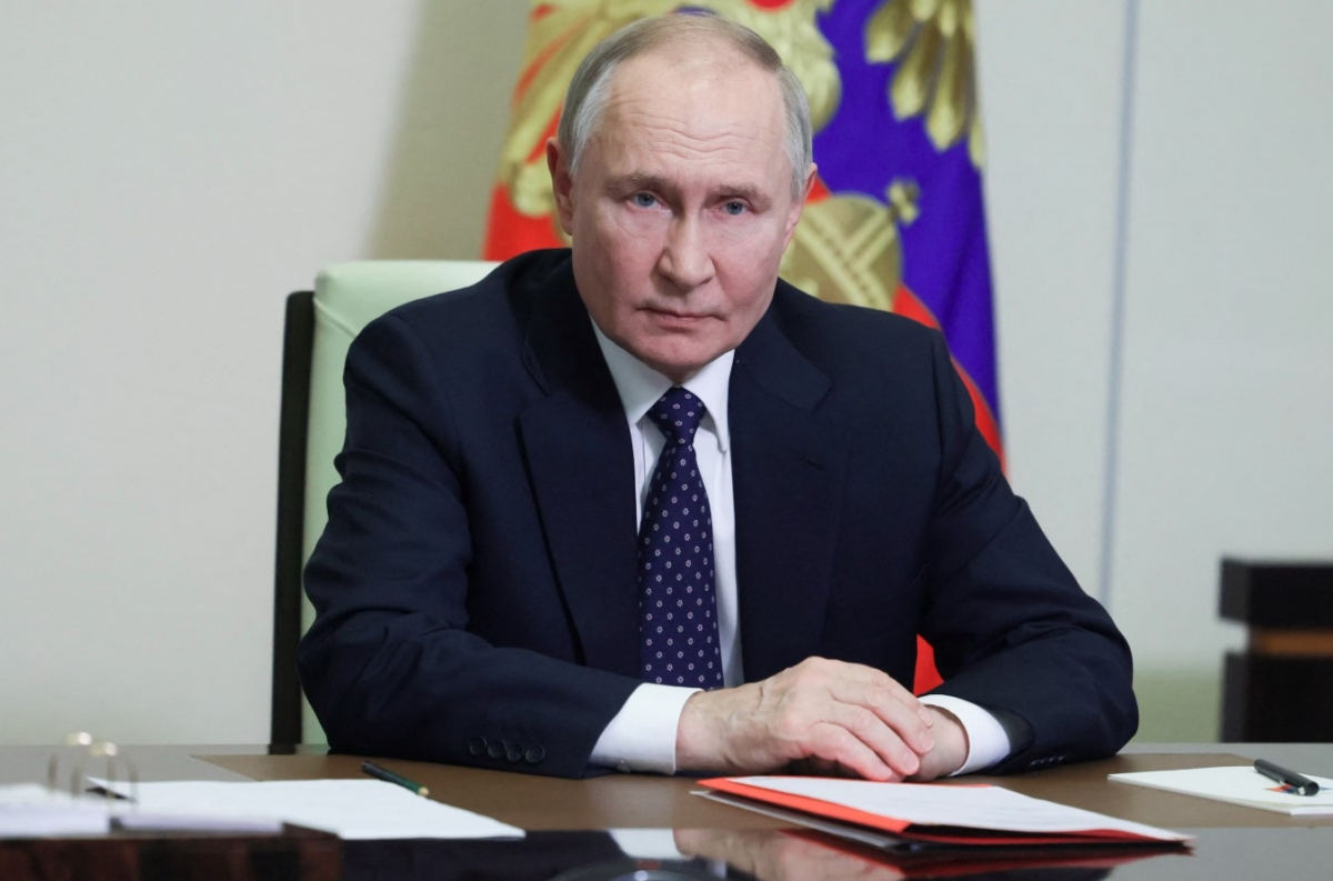 Ông Putin. Ảnh: Reuters