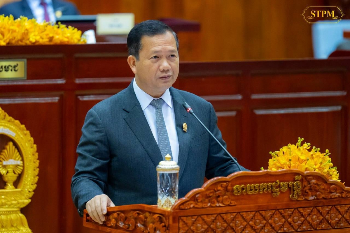 Thủ tướng Hun Manet. Ảnh: Facebook Thủ tướng Hun Manet