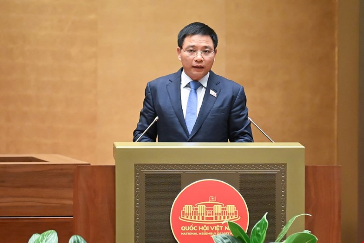 Bộ trưởng Bộ Tài chính Nguyễn Văn Thắng - Ảnh: Media Quốc hội