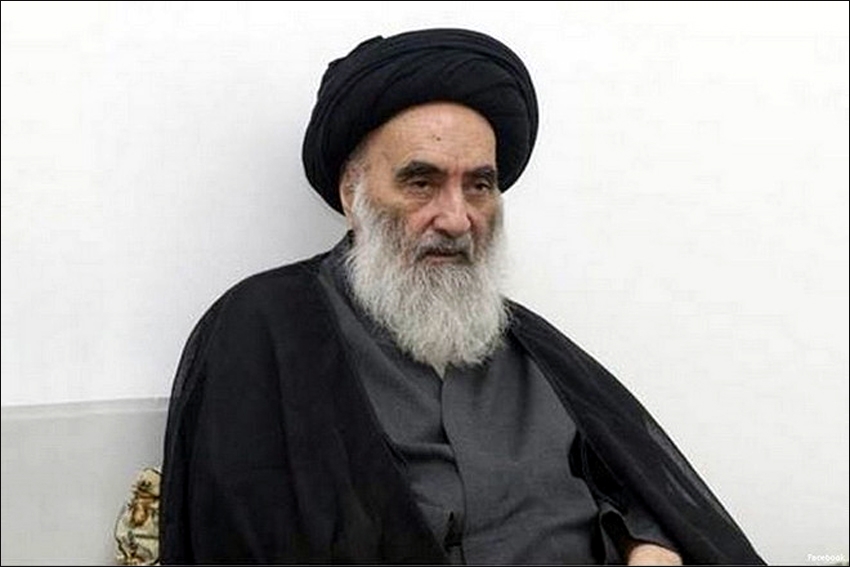 Đại giáo chủ dòng Hồi giáo Shi'ite của Iraq Ali al-Sistani - Ảnh: middleeastmonitor