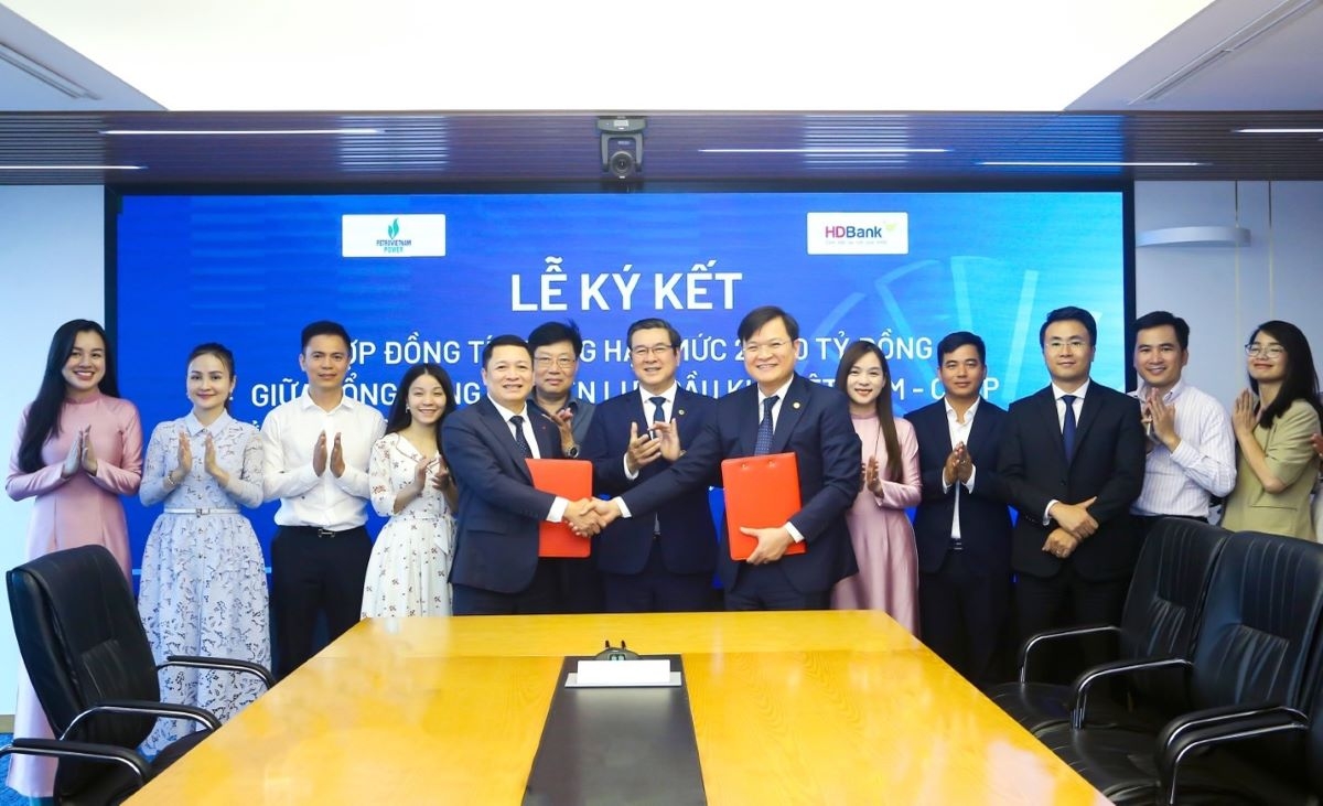 Lễ ký kết hợp đồng tín dụng giữa HDBank và PV Power ngày 11/6/2025 tại Hà Nội