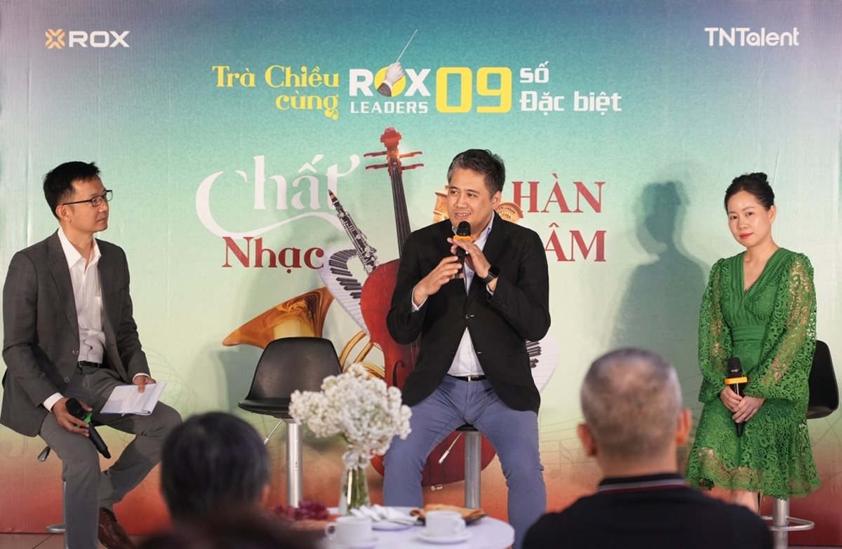 Chương trình Trà chiều cùng ROX Leaders - một trong những hoạt động ý nghĩa của mùa ROXMei 2025