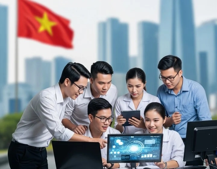 Bài toán thực tiễn không chỉ giúp doanh nghiệp công nghệ số Việt Nam nghiên cứu, giải quyết vấn đề mà còn tạo nền tảng vững chắc cho sự phát triển bền vững của đất nước trong hội nhập quốc tế.