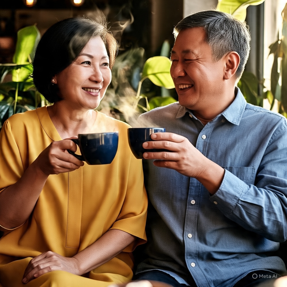 Khi uống cà phê, anh chỉ thanh toán phần của mình mà không thanh toán cho tôi (ảnh minh họa: AI)