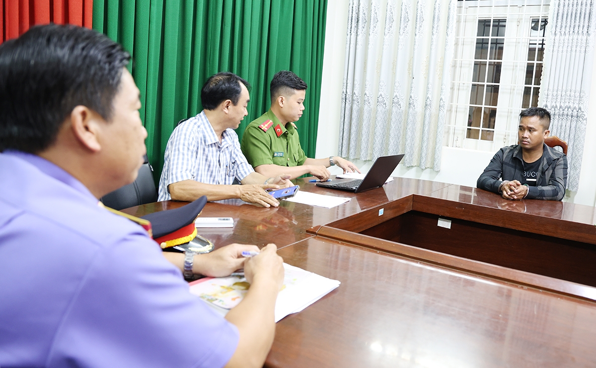 Chau Chan Nô khai nhận tại Cơ quan Công an