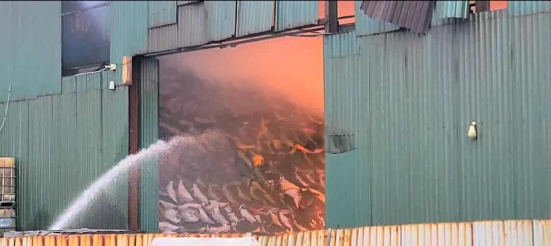 Hình ảnh hiện trường vụ cháy