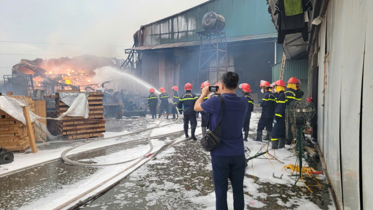 Hiện trường vụ cháy