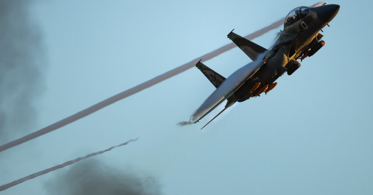 Máy bay chiến đấu của Israel. Ảnh: Reuters.