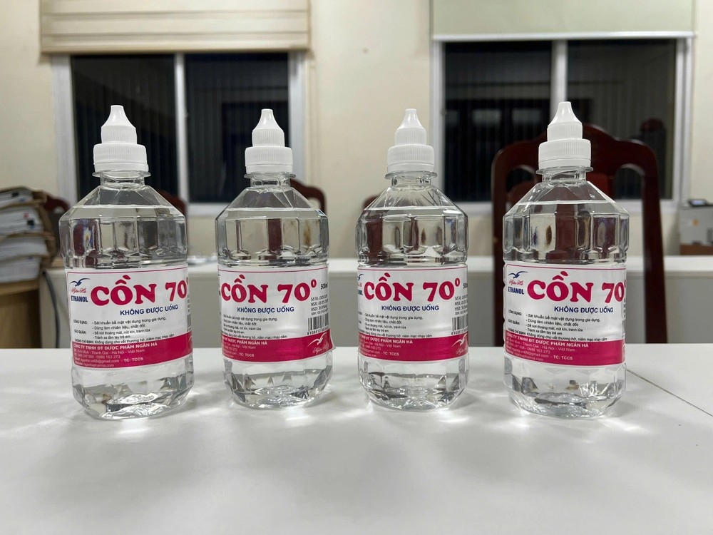 Cẩn trọng khi sử dụng cồn (Ảnh CACC)