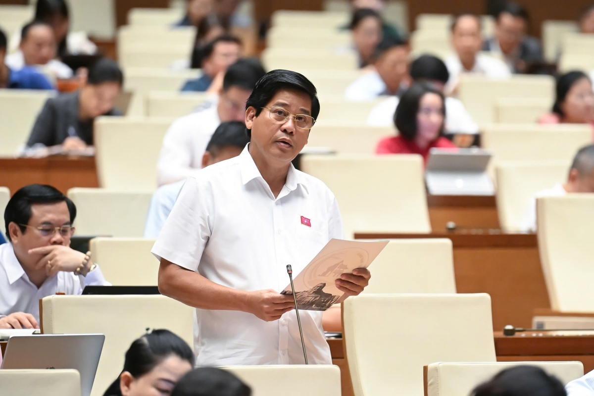 Đại biểu Dương Văn Phước. (Ảnh: Quốc hội)