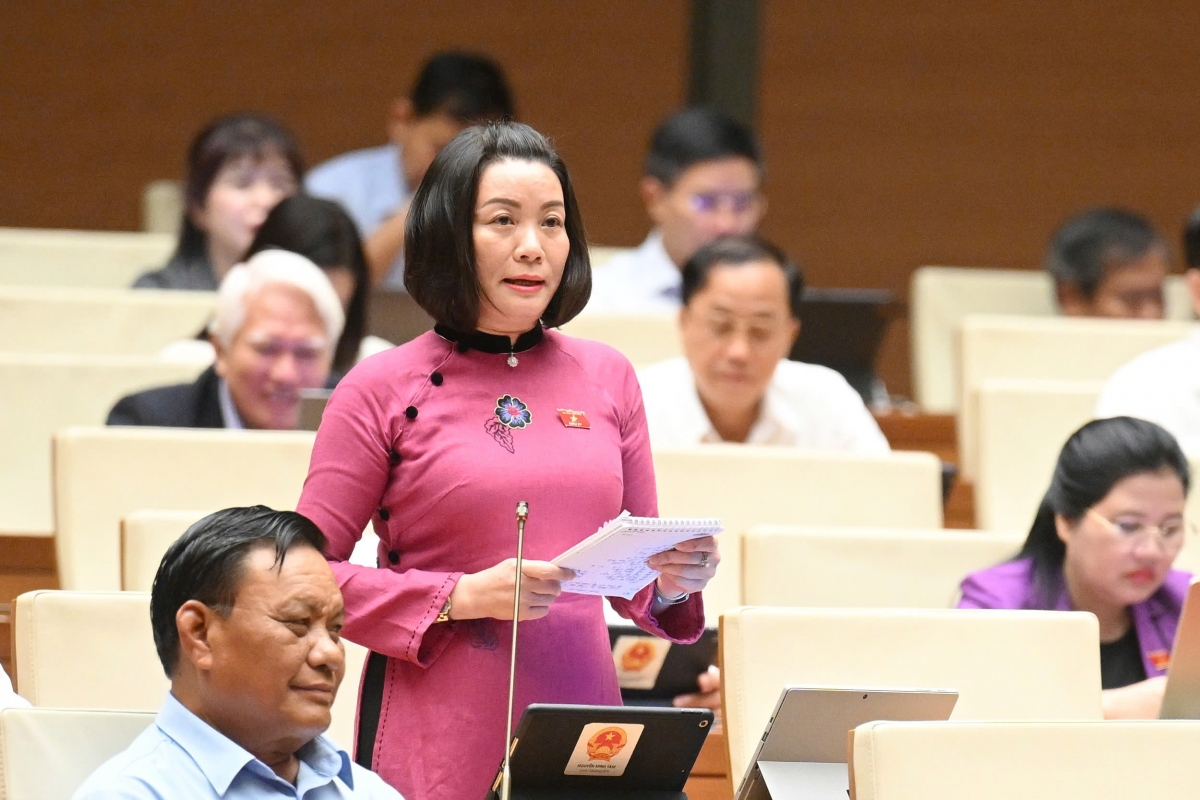 Đại biểu Nguyễn Minh Tâm - Đoàn ĐBQH tỉnh Quảng Bình. (Ảnh: Quốc hội)