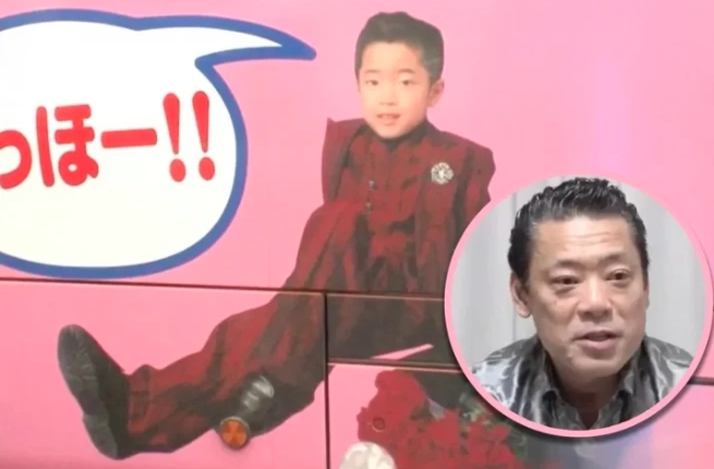 Ông bố Nhật Bản chi 18 tỷ đồng để quảng cáo hình ảnh dễ thương của con trai. (Ảnh: QQ)