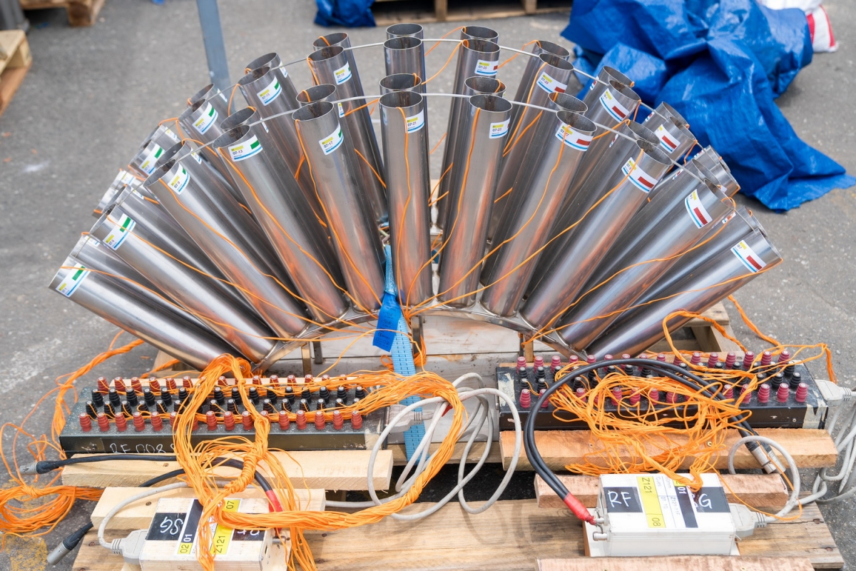 Dàn pháo của đội Z121 Vina Pyrotech (Việt Nam 2)