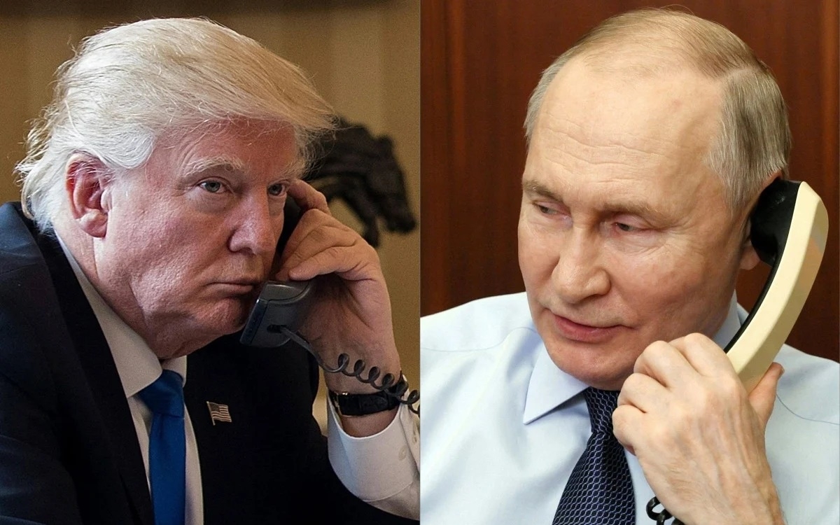 Tổng thống Mỹ Donald Trumpn và Tổng thống Nga Vladimir Putin lần đầu điện đàm kể từ khi xung đột tại Iran nổ ra.