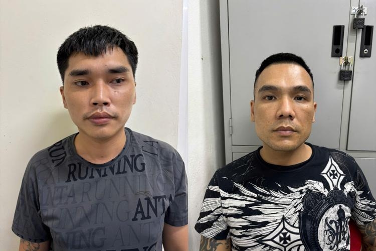 Đối tượng Lê Văn Hùng và Đỗ Việt Trung