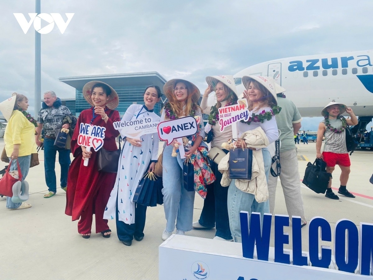 Du khách Nga hào hứng khi đến Việt Nam